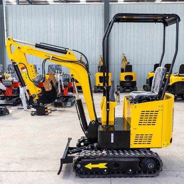 Escavadeira OEM com roda de caçamba Miniescavadeira EPA de transmissão hidráulica