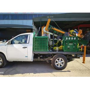 Geological Exploration Borewell Drilling Truck Easy Moving