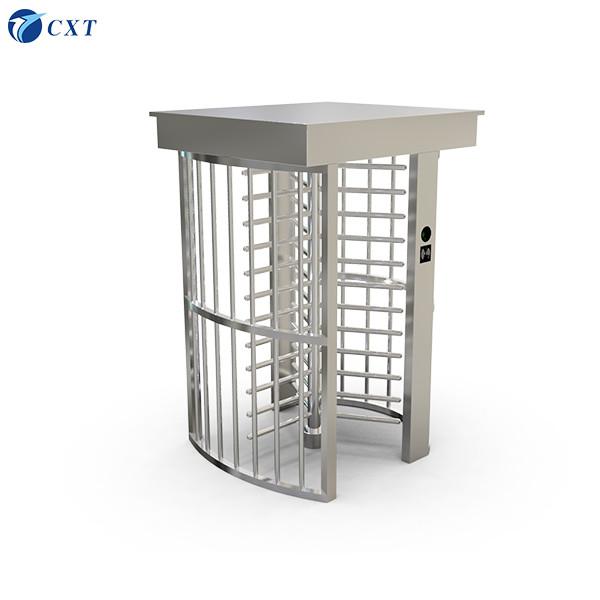 25-30 Person/Min 120-Degree Rotation Stainless Steel Full Height Turnstile with Anti Collision
