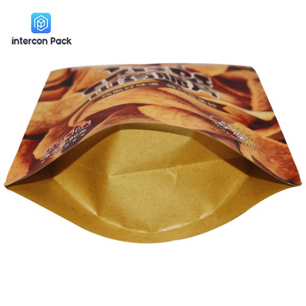 Can Customize Logo Christmas Candy Snack Plastic Packaging Bag Environmental Protection And Recyclable