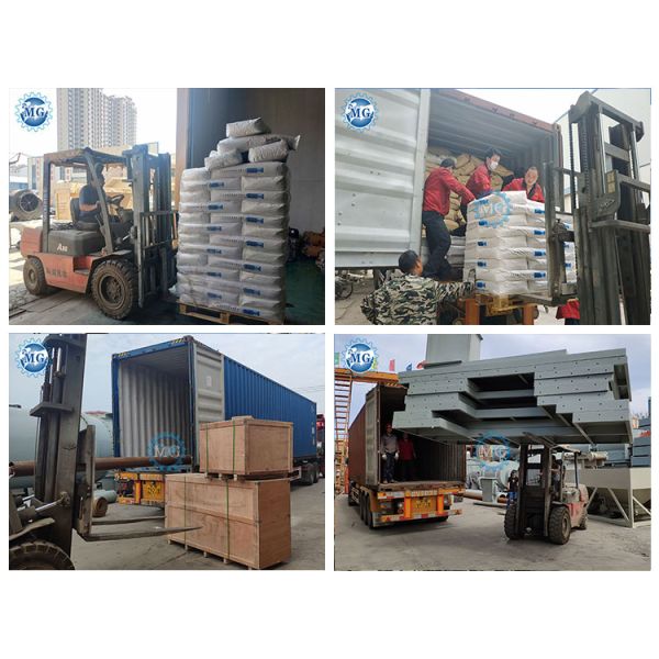 PLC Blending Dry Mortar Mixer Machine With Valve Packing