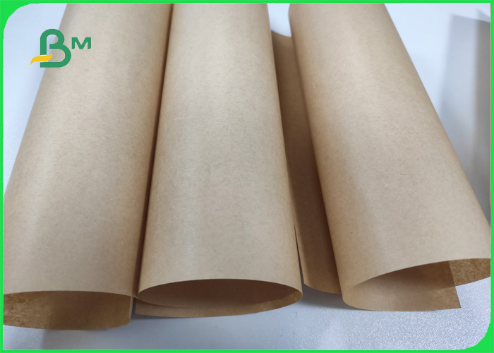 unbleached kraft paper плотная бумага Крафт Ролльс 1500мм 70гсм Ункоатед естественная Брауна