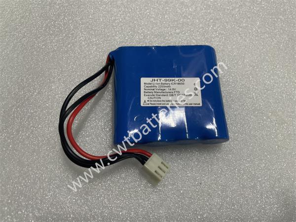 コメン CM1200B ECG バッテリー JHT-99K-00 モデル ICR18650 2200mAh 14.8V リチウムイオン バッテリー 中古品