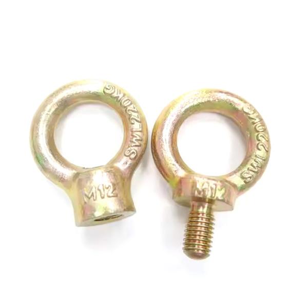 Drop Forged Steel Lifting Eye Bolt for Rigging Hardware Items Dependable and Versatile