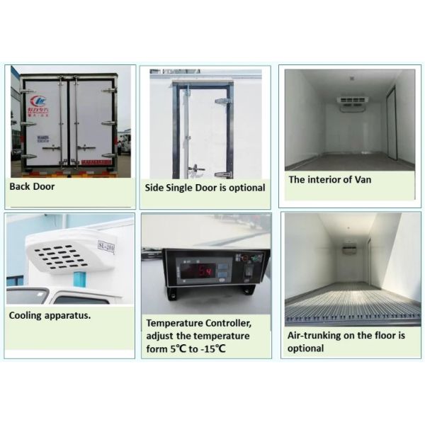 GIGA 460hp 4x2 ISUZU Reefer Truck Medium Temperature Controlled