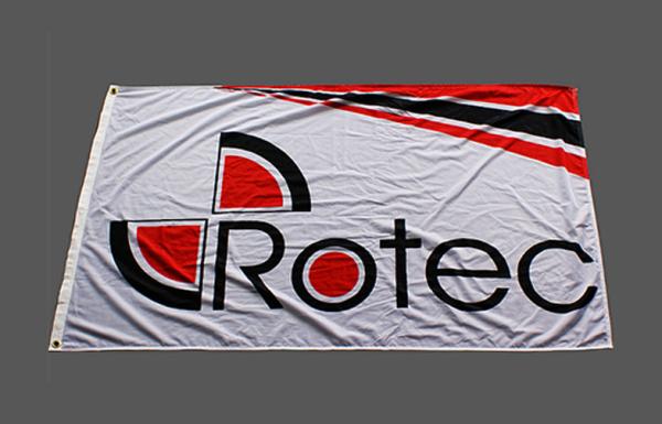 Fire Proof Outdoor Flag Banners Advertising For Quick Exhibition Booth / Shop