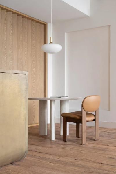 Cadeira de jantar de hotel moderno de estilo italiano