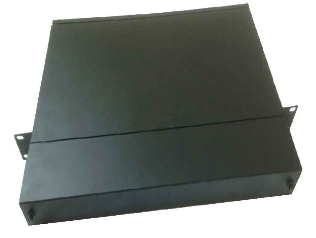 1U 19inch Standard Fiber Optic Rack Mount Patch Panels For Fiber Optic Distribution Frame