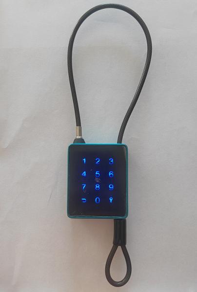 Cable PadLock de aço inoxidável para porta de bicicleta vedação porta do pátio