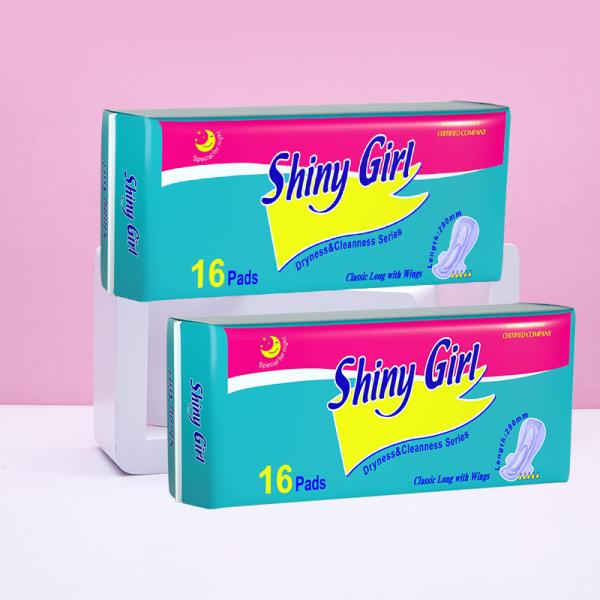 Venda a retalho de higiene menstrual de alta qualidade de algodão orgânico de anião higiene de guardanapo respirável higiene feminina