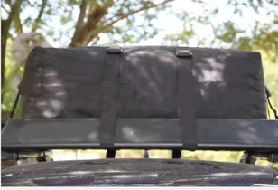 SunSing 8402 Universal 600D Polyester Car Roof Bag Durable for Travel Luggage Used for Car Roof Mounts