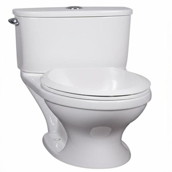 Floor High Quality S-Trap 300mm Ceramic Sanitary Ware Siphonic One Piece Toilet with Dual Flush