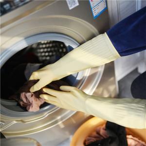Luvas de limpeza da luva longa impermeável da lavanderia, luvas da mão para a