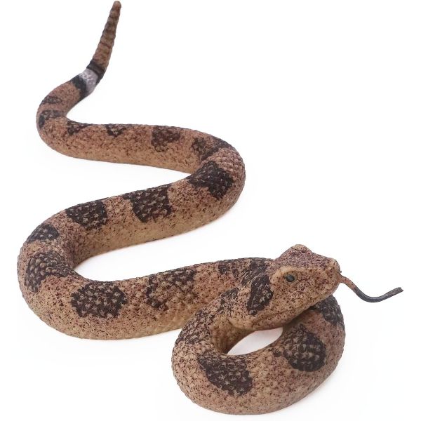 Toy Realistic Scary Snake Animal Doll Companion for Kids' Creepy Halloween Prank Props