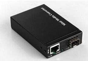 Mini SFP Fiber Optic Media Converter , single mode Sfp media converter