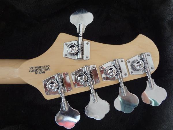5 string bass guitar Erine ball sting ray 5 Gray quilted maple body maple neck and fingerboard