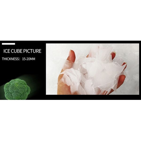 Fresh water commercial flake ice machine equipment 2tons per day