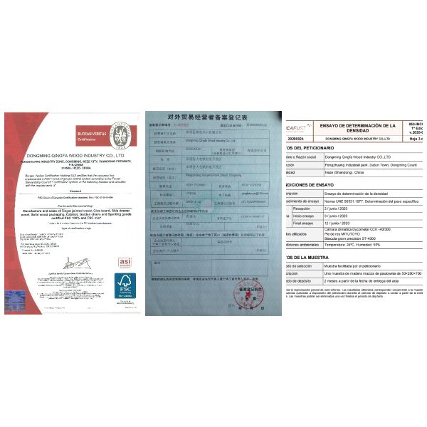 1220x2440 мм карбонизированная плоская деревянная панель