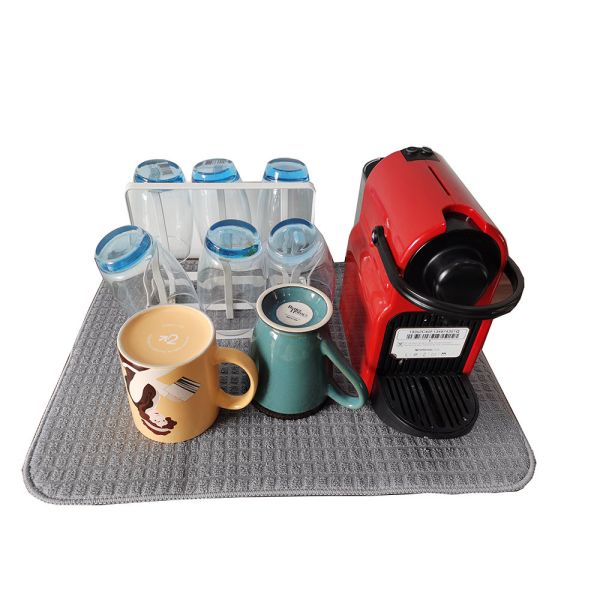 Plat absorbant de cuisine de Microfiber séchant Mat All Polyester