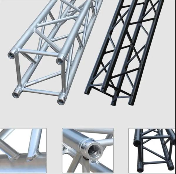 Spigot 6082-T6 Aluminum Lighting Truss 520*760mm Lightweight For Event