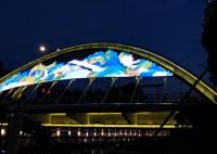 Modules menés transparents de Mesh Screen P16 LED en verre d'affichage de vente chaude extérieurs