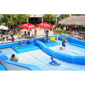 Surfing Flowrider Water Ride , Extreme Sport Fun Ride for Water Attractions