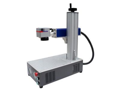 Desktop 20 Watt Fiber Laser Marking Machine Metal 100*100mm Marking Area