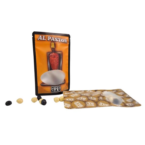  Stand-Up Pouch Packaging 3-Side Seal Flat Reusable Ziplock Window Mylar Aluminum Foil Reusable Plastic Bags