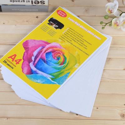 Papel tomado partido dobro da foto de Matte Surface A4 200gsm