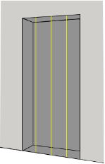 Lead the Industry  for Villa Wood Grain Entrance Interior Gate  Steel Double Swing Door