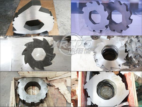 Intelligent Auto Waste Textile Shredding Machine Fabric Shredder Machine Industrial Double Shaft Shredder