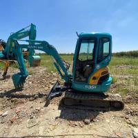 29.5KN Kubota U 35 Excavadora Kubota Usada 4826mm Altura 3,0km/H