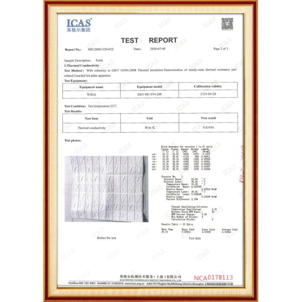 Waterproof 3d Pe Foam Wall Sticker 70x77 PE Foam 3D Wallpaper