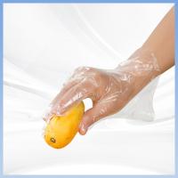 Manipulation des aliments Gants jetables PE transparents Résistance aux produits chimiques