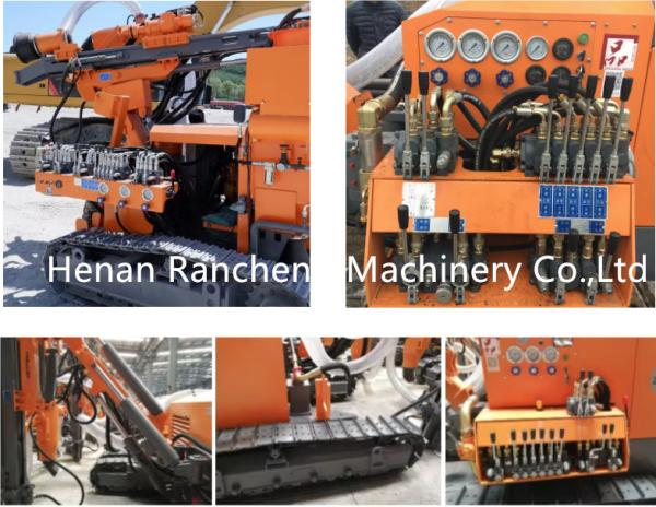 RCZ412B-1 Separated DTH Surface Drill Rig with 58KW Power 20m Depth In Stock