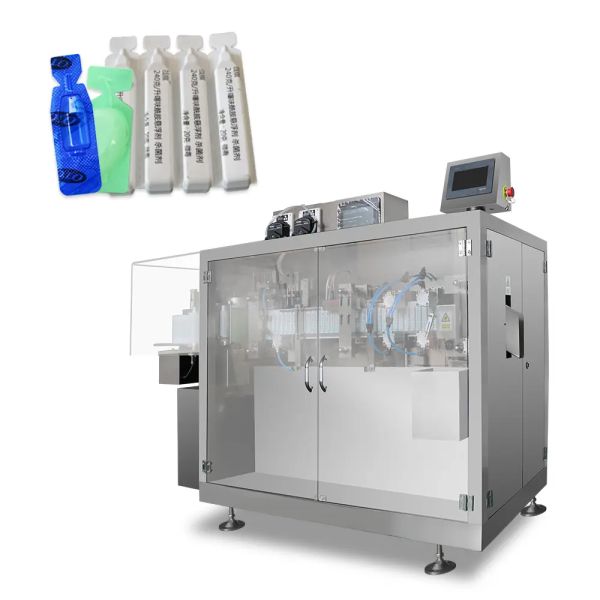 Compact 850kg 6.0kW Plastic Ampoule Filling Machine / Non Glass Ampoule Packaging Machine