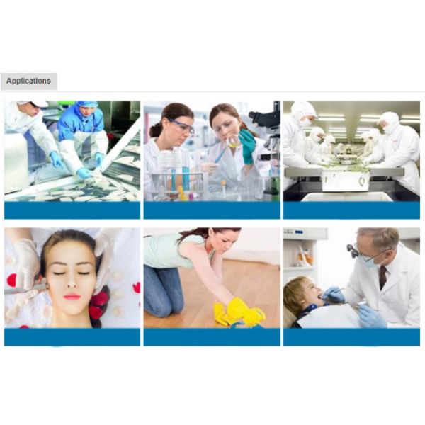 Blue Powder Free Non-Medical Nitrile Gloves With High Quality Disposable NItrile gloves