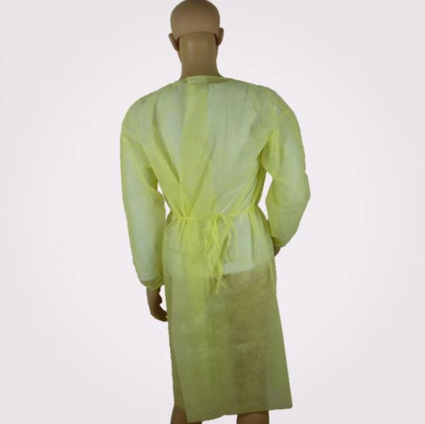 Personal Protection L Size Ppe Non-toxic Disposable Isolation Gowns