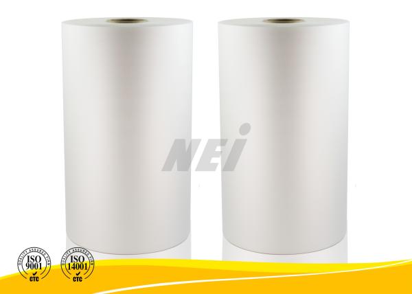 3 Inch 25 Micron Matte Lamination Film Rolls , Heat Laminating Film For Mobile Box