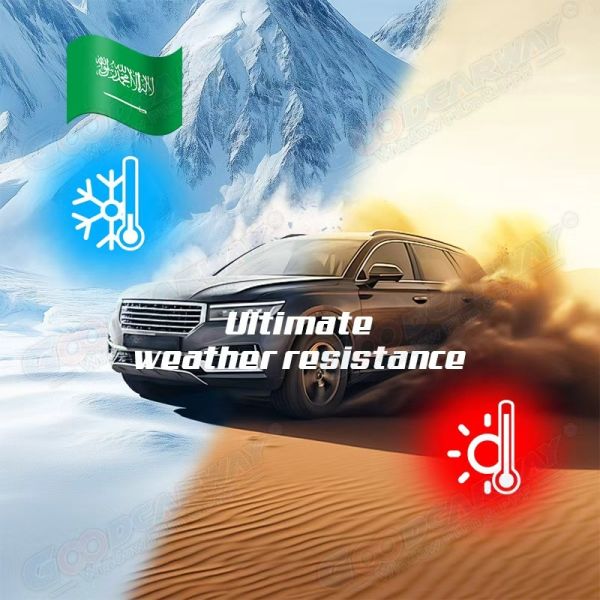 7.5mil espesor 190 micrones rechazo UV 99% película de protección de pintura con 1,52M de ancho para la protección de la carrocería del coche