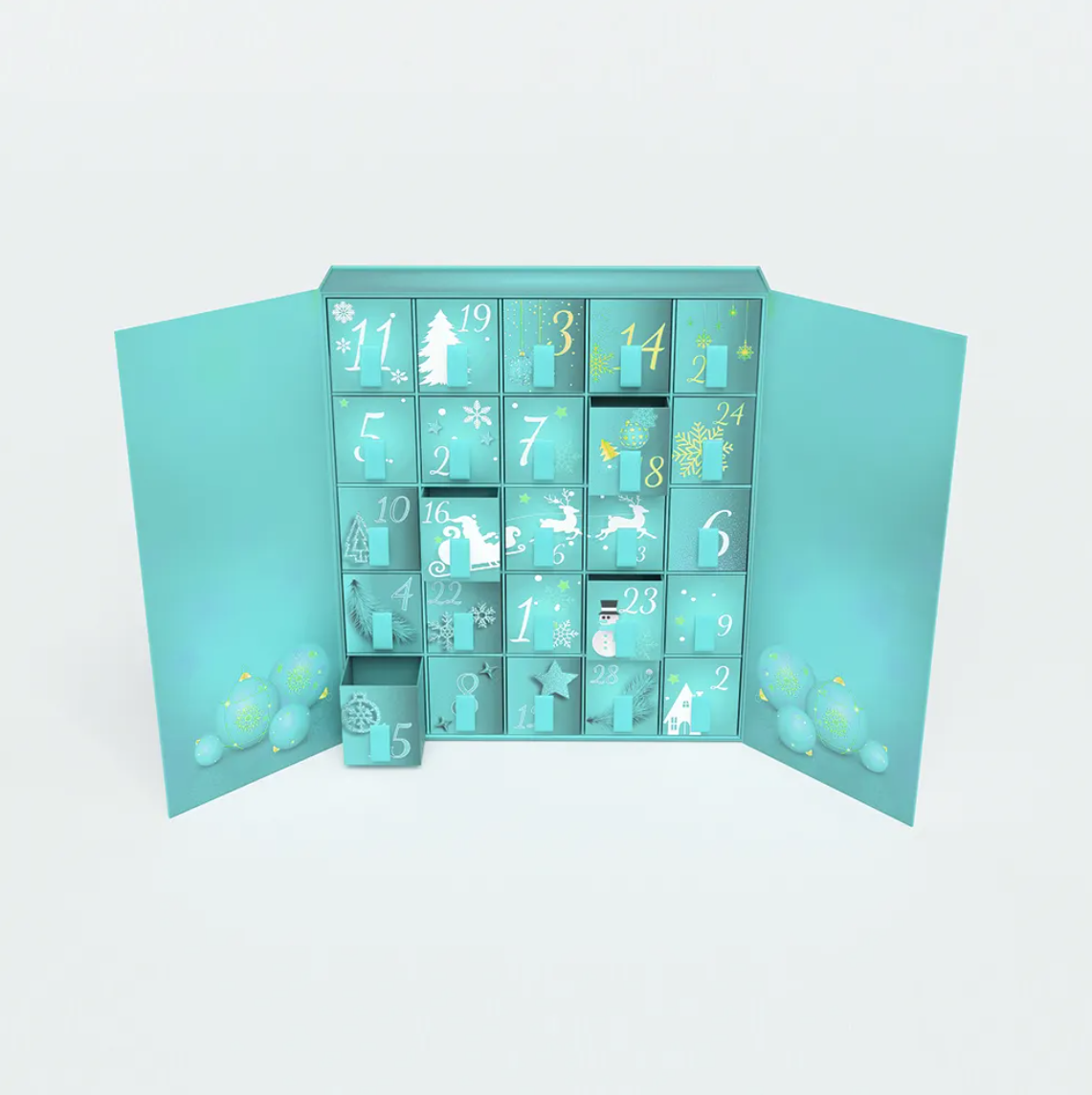 Easy Assembly Cosmetic Packaging Box CMYK Printing UV Coating