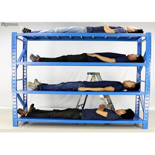 Rayonnage à usage moyen de panneau en acier d'étagère étirant la capacité élevée