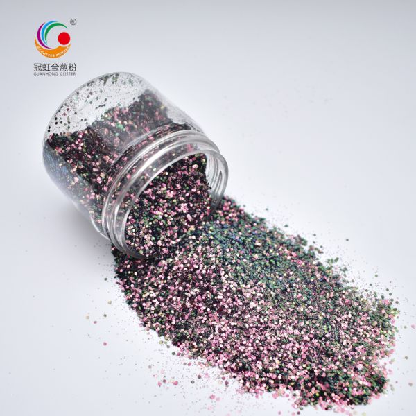 Christmas Craft Chameleon Loose Sparkles Mix Chunky Loose Body Glitter Powder Bulk