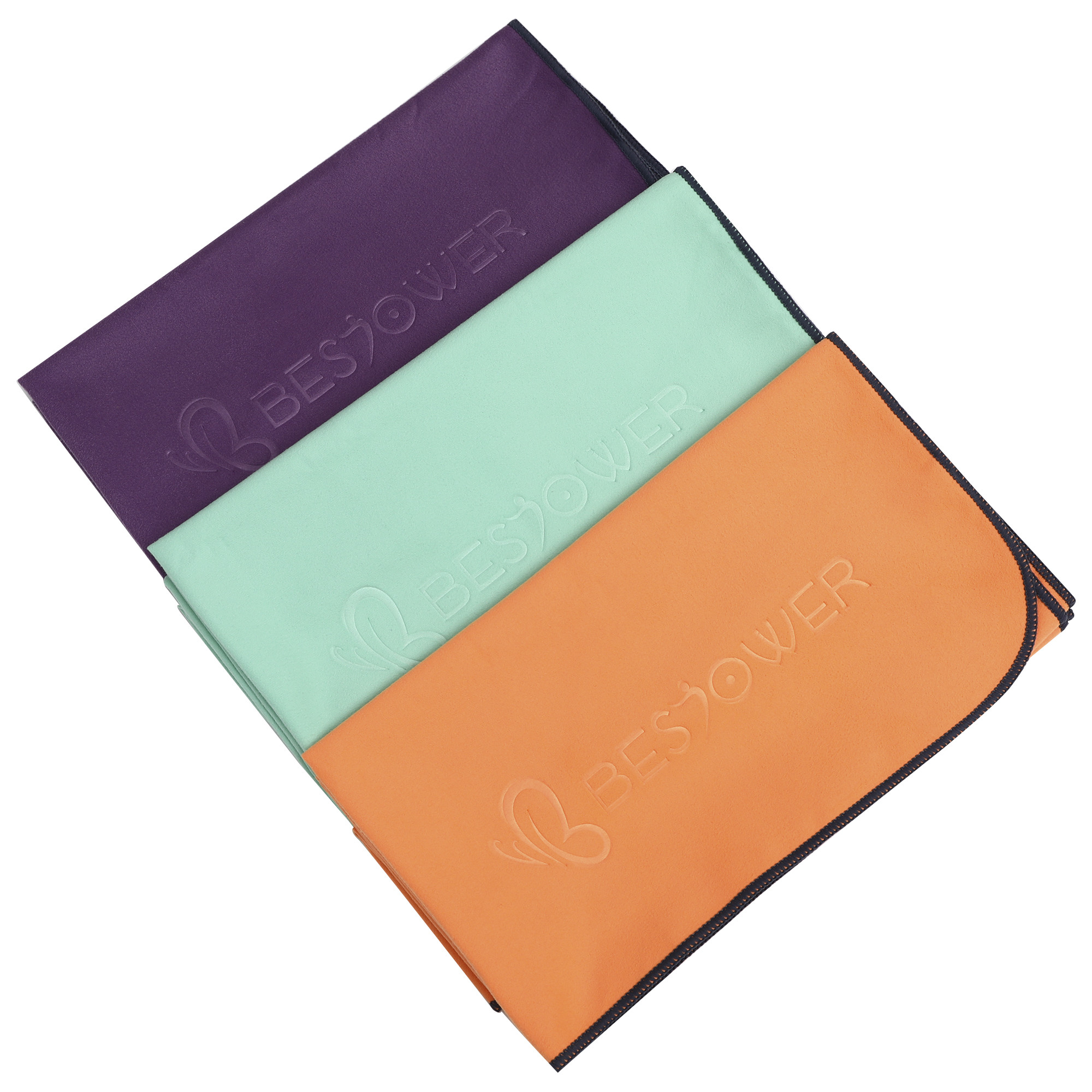 Портативные спорт вручают полотенце спортзала Microfiber замши быстро сухое