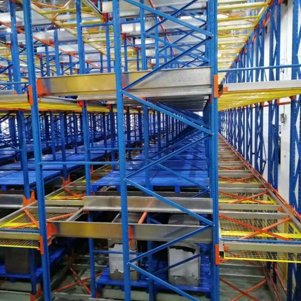 EBILTECH Smart Warehouse Automated Pallet Four Way Shuttle System