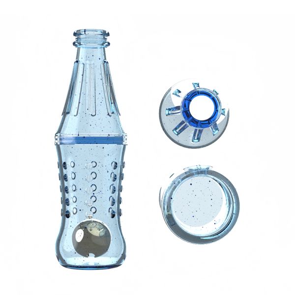 Personalizado de alta calidad bpa libre de grados alimenticios de silicona para mascotas botella de entrenamiento de perros juguetes de alimentación lenta bocadillo de silicona de comida juguete