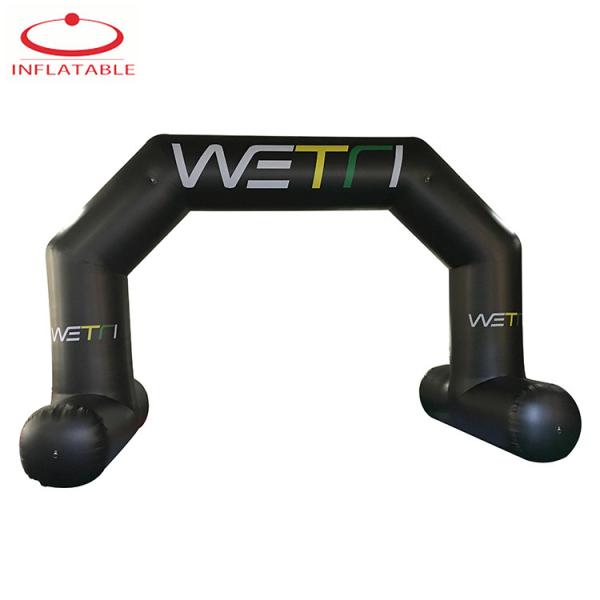 Colorful Advertising Custom Inflatable Entrance Customize Size With Led Light