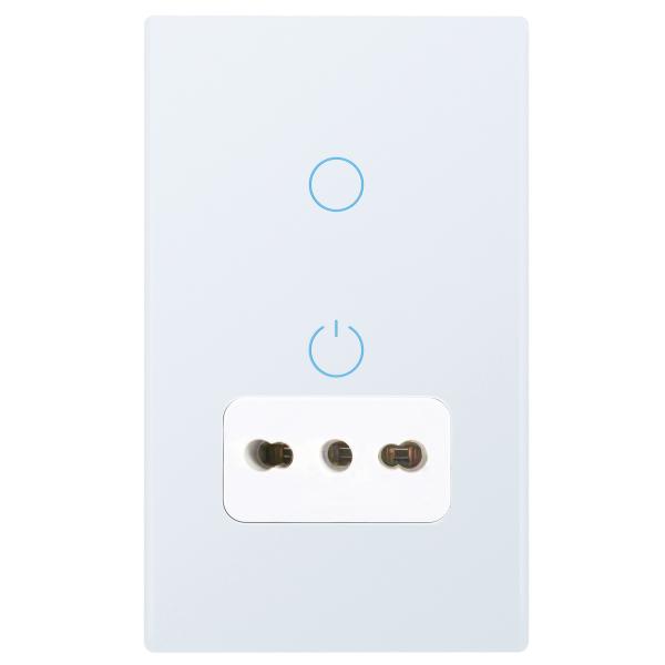 Residential Italian Wall Outlet 10A 1 Gang Switch Socket Customized
