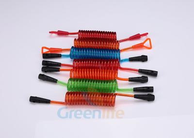 PU TPU Spiral Coil Wrist Harness