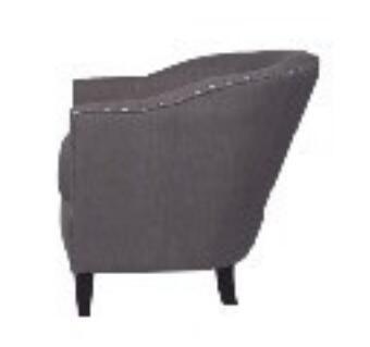 American style Linen fabric upholstery solid wood classic culb chair/single sofa/living room single sofa